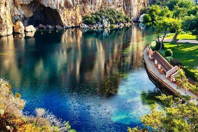Lake Vouliagmeni Thermal Spa And Temple Of Poseidon Private Full Day Tour - Cape Sounion and the Temple of Poseidon: White-Marble Ruins With Sea Views