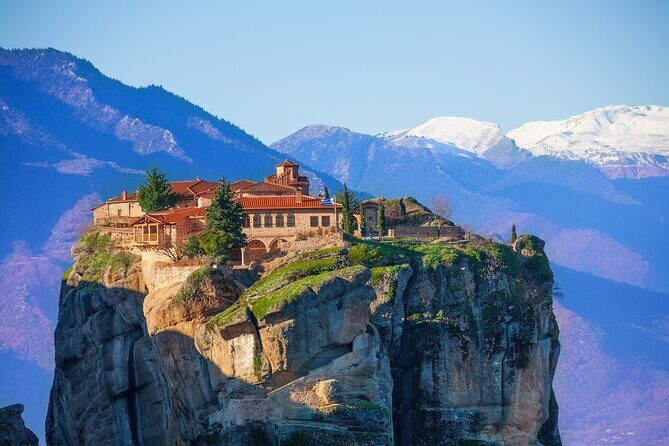 Meteora Day Trip with central Pick up & optional Lunch - Hermit Caves of Badovas: the quiet start before the stairs