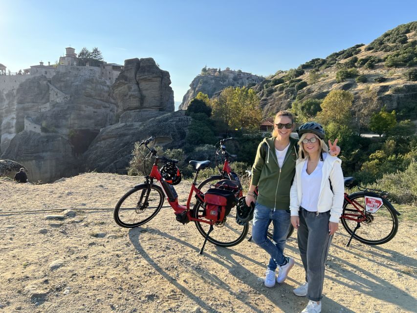 Meteora: E-Bike Epic Sunset Tour With Local Guide & Drink - Price and value: why $44-ish makes sense here