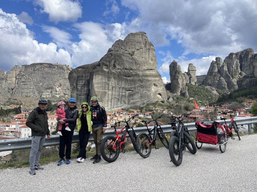 Meteora: E-Bike Epic Sunset Tour With Local Guide & Drink - Kastraki and early viewpoint stops: where the ride becomes scenery