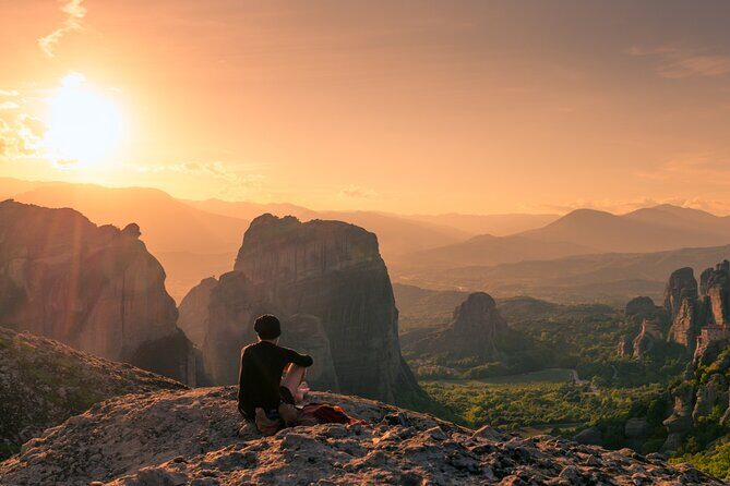 Meteora: Guided Sunset Tour with Monasteries and Caves Visit - Bandovas hermitages and the Byzantine church stop
