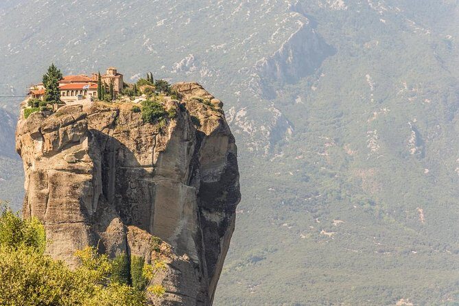 Meteora Monasteries Private Full Day Trip From Athens - Stop 2: Meteora Monasteries on 300-Meter Cliffs (Dress Code + Cash + Steps)