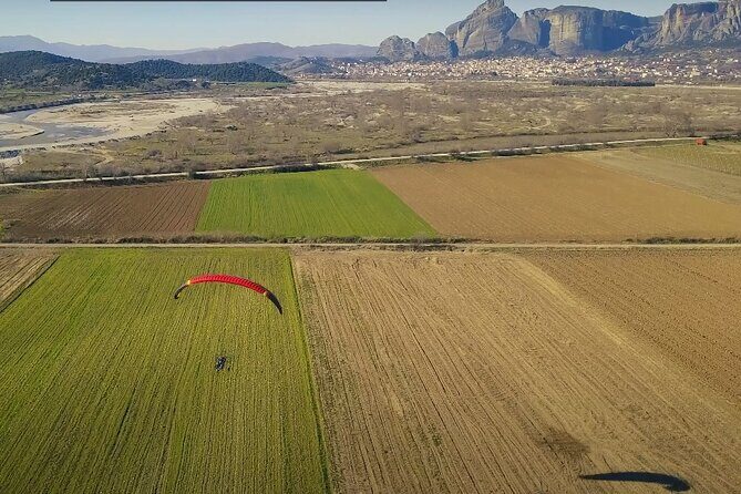 Meteora Motorized or Footlaunch Flight Experience - Footlaunch tandem flight from Koziakas at 850m: the run, the feeling, the landing