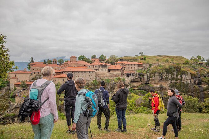 Meteora Small Group Hiking tour with Transfer and Monastery Visit - Great Meteoron Monastery: the “suspended” feeling up close