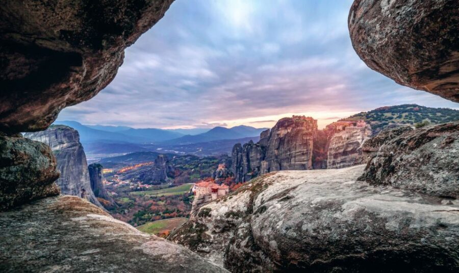 Meteora: Sunset Hike to Secret Caves - Kalabaka or Kastraki pickup: making the start easy