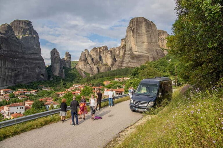 Meteora: Sunset Small Size Tour with Monastery & Caves visit - Scenic Photo Stops Before the Monastery (Stops That Set the Mood)