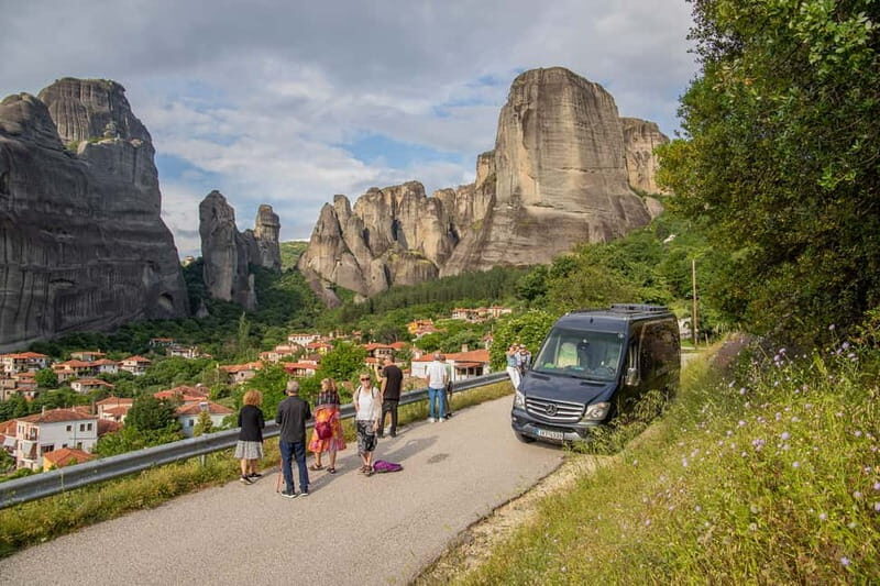 Meteora: Sunset Small Size Tour with Monastery & Caves visit - Scenic Photo Stops Before the Monastery (Stops That Set the Mood)