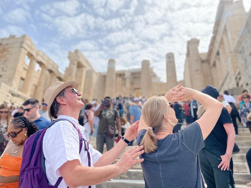Parthenon & Acropolis Guided Tour in Spanish -Option Tickets - How the route flows: monuments, then myths, then views