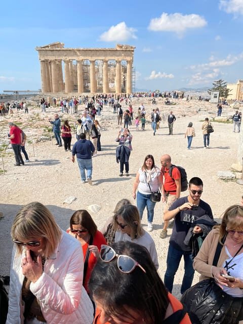 Parthenon & Acropolis Guided Tour in Spanish -Option Tickets - Price and value: about $33 for a lot of stone with context