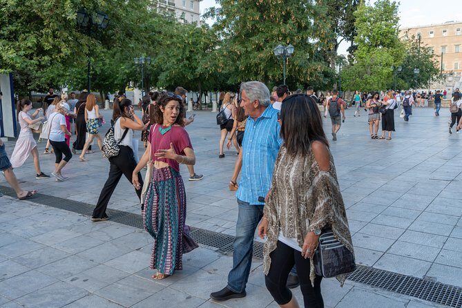 Private Athens By Night Food Tour & Wine Tasting of 5 Varieties - Monastiraki souvlaki stop: pick your style and go with the flow