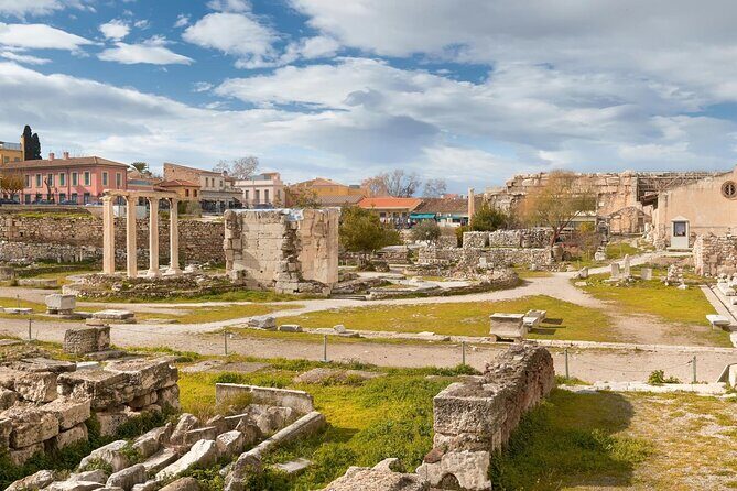 "Private City Tour of Athens" - Olympian Zeus, Hadrian’s Gate, and that stadium moment