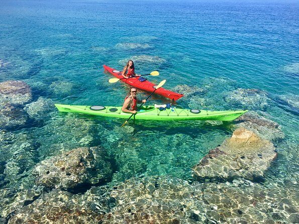 Sea Kayak Epidavros - Ancient Sunken City Tour - Stop 2: The Sunken City snorkeling over ancient ruins