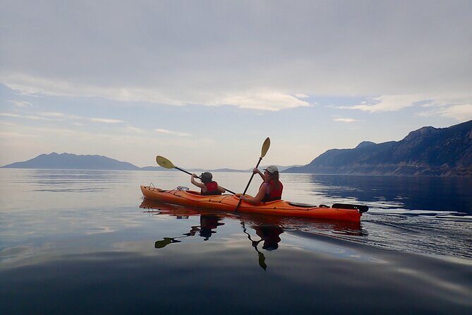 Sea Kayak Nafplio - Medieval Castles Tour - Palamidi Fortress at 280 meters: seeing the crown from near-sheer cliffs