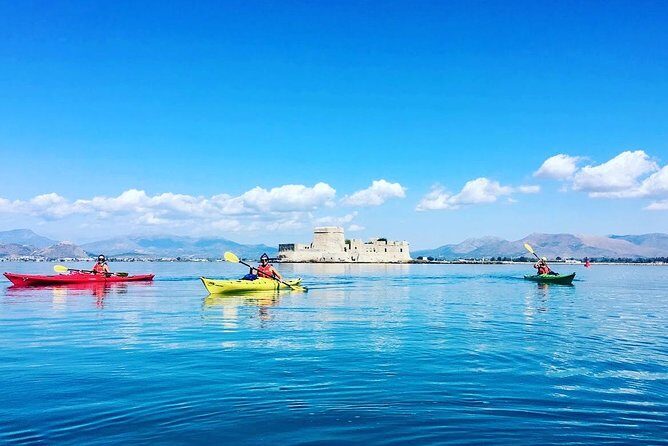 Sea Kayak Nafplio - Medieval Castles Tour - Snorkel breaks, snacks, and staying comfortable when the pace changes