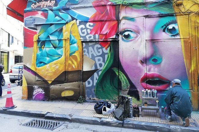 Awesome Street Art Tour in Athens with a Local Expert Small-Group - Stop 4: Omonia Square (30 Minutes) and the Wall Messages That Feel Public