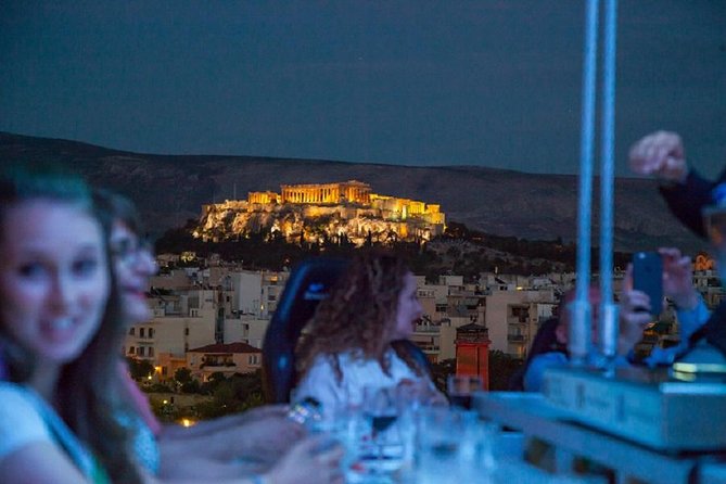 Dinner in the Sky Athens - Sunset vs Starlit Acropolis: choosing your view in Athens light