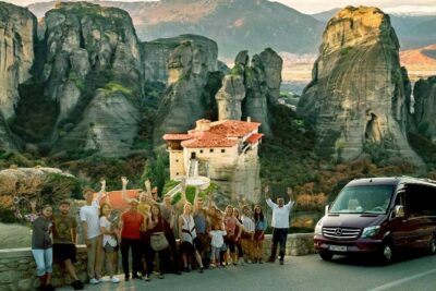Meteora Monasteries & Caves DayTrip from Athens with Greek Lunch - Meteora panoramas: how you see six monasteries in limited time