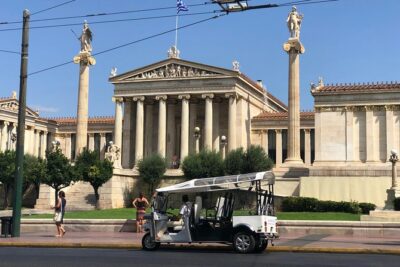 Tuk Tuk Athens Complete City Center Tour - 100% Electric (3 hour) - Pickup in the center: where the tour starts and how smooth it feels